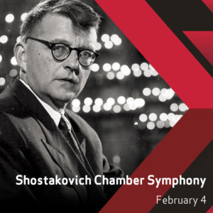 Victoria Symphony - Shostakovich Chamber Symphony, February 4, 2021