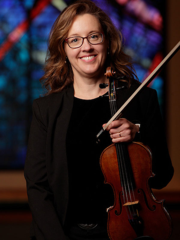 Assistant Concertmaster, Christi Meyers, Victoria Symphony, Victoria, BC